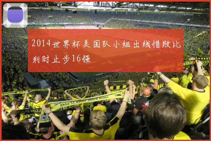 2014世界杯美国队小组出线惜败比利时止步16强